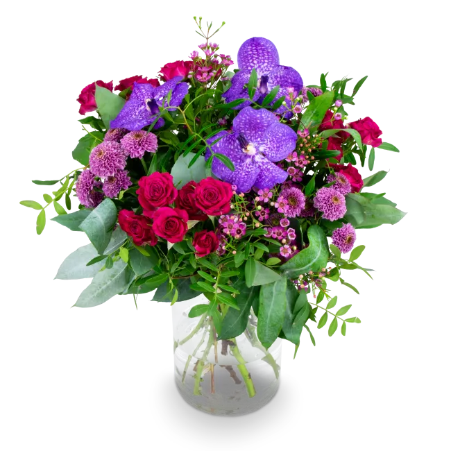 Bouquet of pink flowers